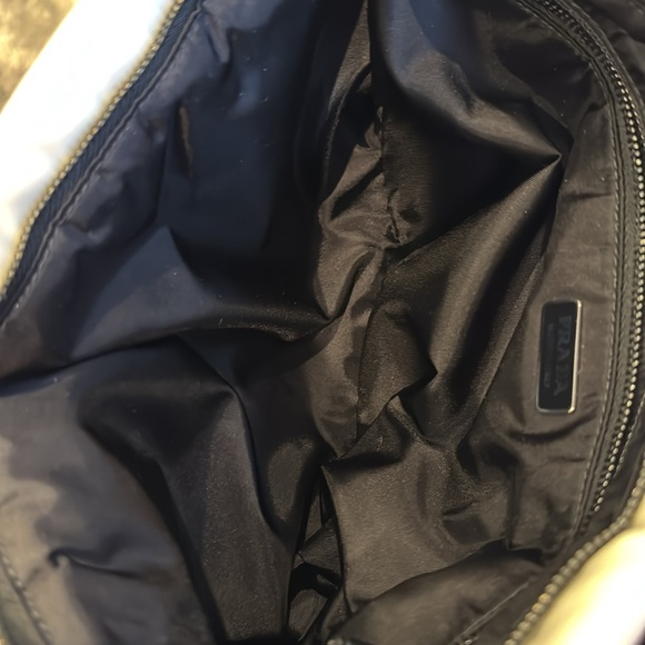 100% Authentic Prada White Clutch Bag with Strap - Picture 12 of 12